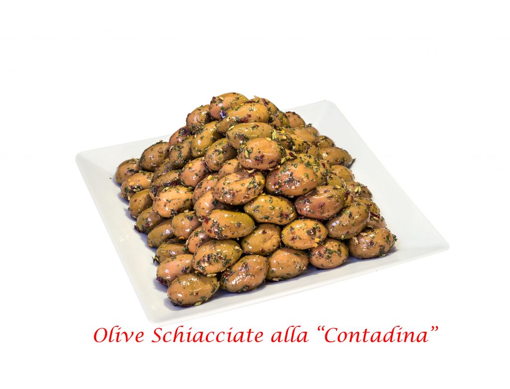 oliva schiacciata contadina