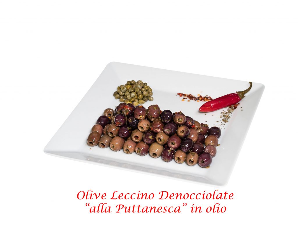 olive leccino puttanesca