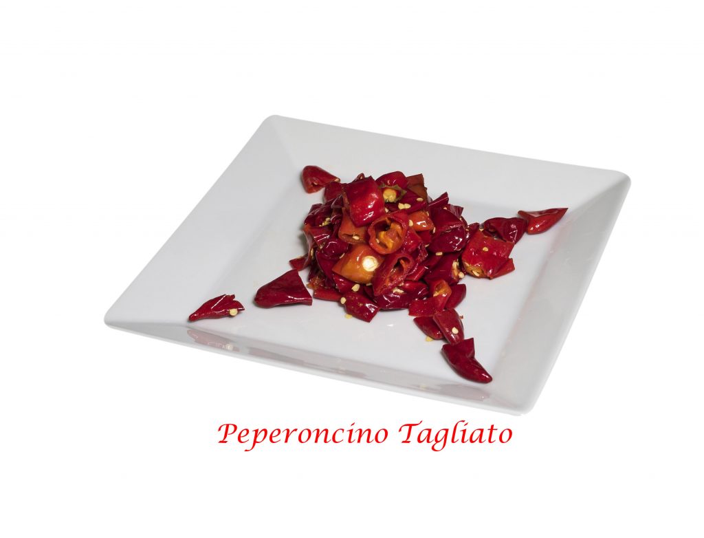 peperoncino tagliato in olio